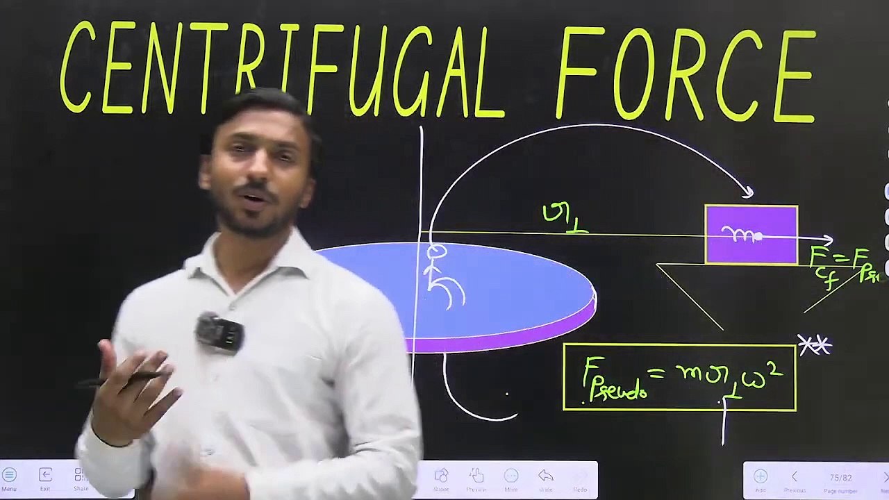 Circular Motion _ Centrifugal Force _ Pseudo Force #viral #physics #science #circularmotion