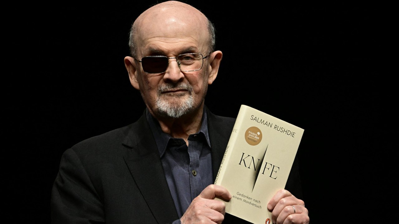 'Knife': Salman Rushdie stellt sein neues Buch vor
