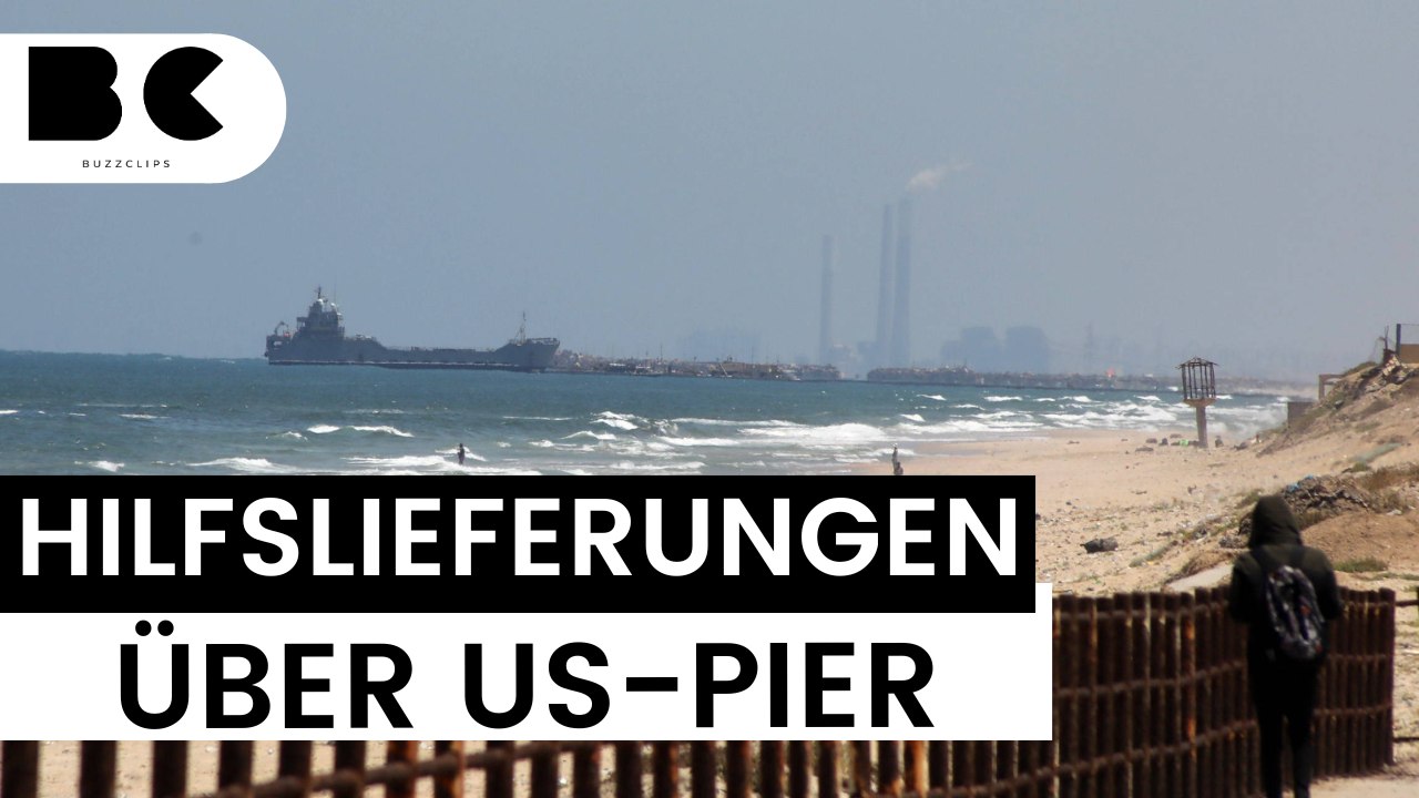Gaza: Erste US-Hilfslieferungen über das Mittelmeer eingetroffen