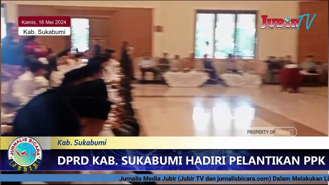 DPRD Kabupaten Sukabumi Hadiri Pelantikan PPK, Harapkan Pelaksanan Pilkada 2004 Sukses Tanpa Ekses