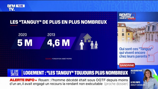 Qui sont ces Tanguy qui vivent encore chez leurs parents? BFMTV répond à vos questions
