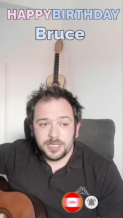 Happy Birthday, Bruce! Geburtstagsgrüße an Bruce