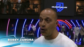 Bobby Zamora gives his view on VAR at the launch of Bluewater's new Ballerz air dome