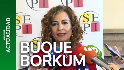 Montero reafirma su postura: "El buque Borkum no llevaba cargamento a Israel"