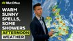 Met Office Afternoon Weather Forecast 17/05/24 – Patchy cloud, showery in places