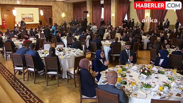 TBMM Başkanı Numan Kurtulmuş, 19 Mayıs Gençleri Kabul Etti