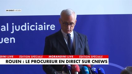 Le procureur de Rouen Frédéric Teillet fait le point sur l'attaque de la synagogue rouennaise