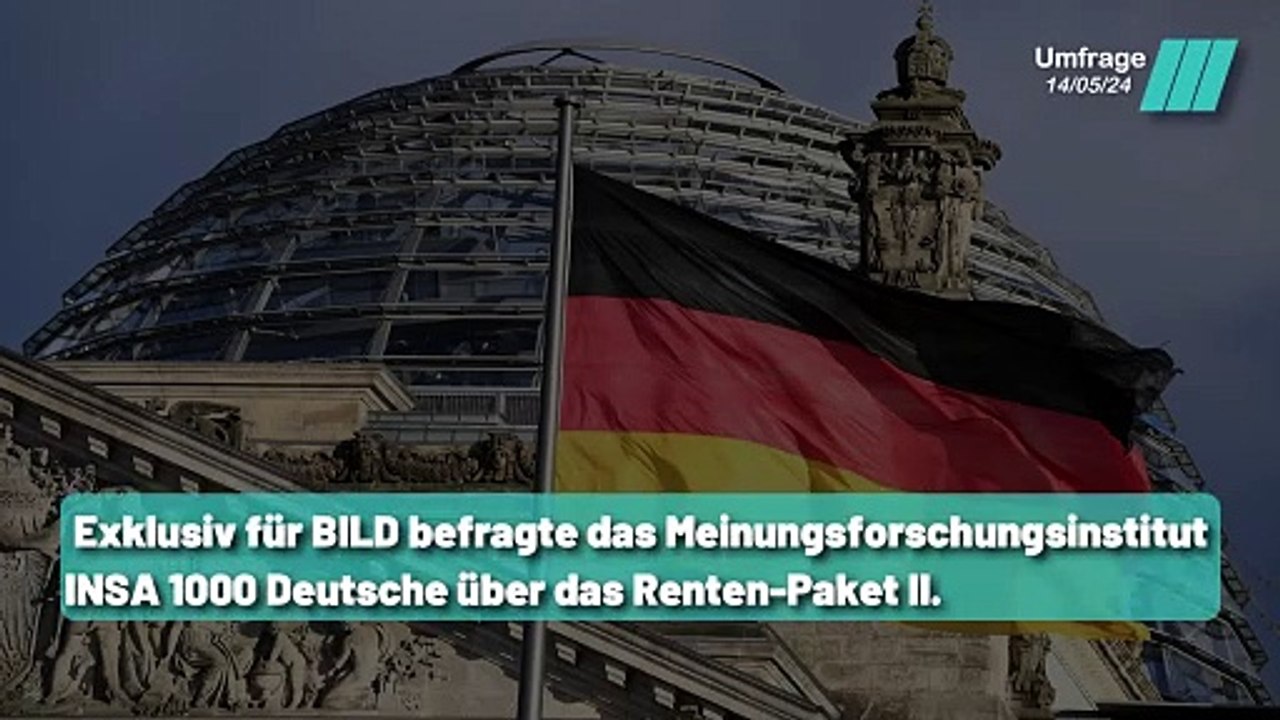 44% Zustimmung: Deutsche unterstützen steigende Rentenbeiträge