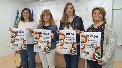 Presentación Festival La Hamada. radio Villena SER