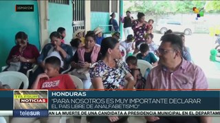 Honduras implementa programa para erradicar el analfabetismo