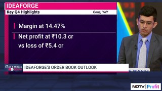 Ideaforge's Order Book Outlook | NDTV Profit