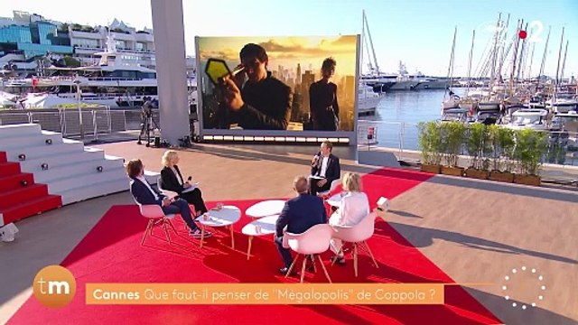 Télématin spécial Cannes étrille Megapolis de Fracis Ford Coppola