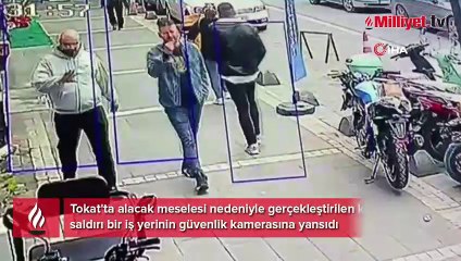 Tokat'ta dehşet! Başına keserle vurulan kişi yaralandı