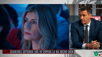 Sánchez defiende que su esposa lo ha hecho bien