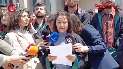 Kobani davası kararları İstanbul'da protesto edildi: Kararı tanımıyoruz