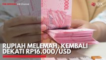 Rupiah Melemah, Kembali Dekati Rp16.000