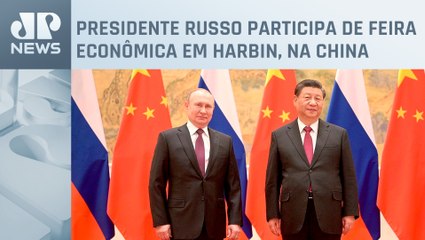 Putin e Xi Jinping prometem reforçar relação comercial entre países