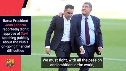 Xavi ignoring negative noise around Barca future