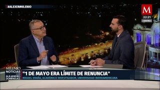 ¿Es posible que candidatos presidenciales declinen de último momento?: Miguel Eraña