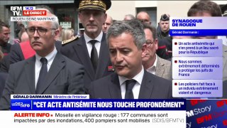 Synagogue visée à Rouen: le policier 