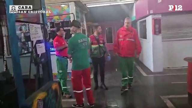 12 intoxicados por gas pimienta: escaló una pelea entre dos mujeres en San Cristóbal