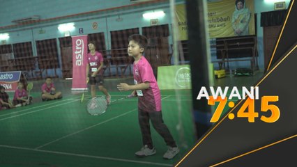 50 pelajar SK Zainab (1) pamer bakat dalam sukan badminton