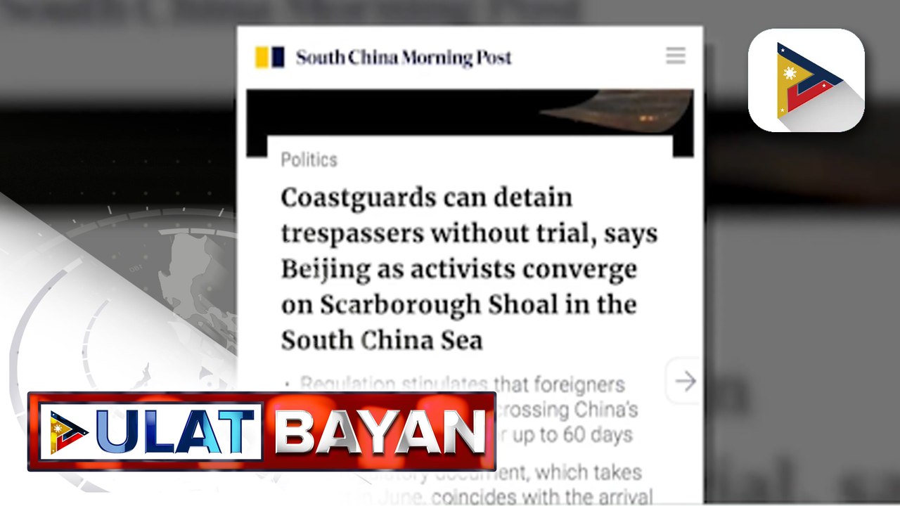 Pagdami ng barko ng China sa Bajo De Masinloc, hindi normal ayon sa PCG; PCG, patuloy na magbibigay proteksyon sa EEZ ng bansa