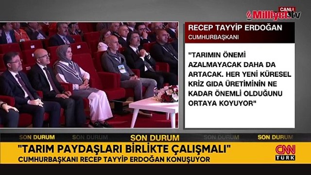 Çiftçiye kredi desteği! Erdoğan: Ziraat Bankası kredi limitleri artırdı
