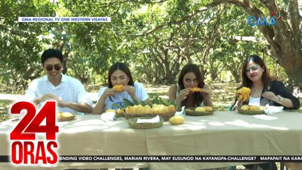 "Mango-eat-all-you can" at iba pang aktibidad, sinubukan ng Kapuso stars sa Guimaras | 24 Oras
