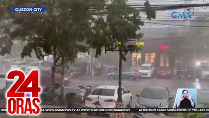 Ilang bahagi ng metro manila, inulan; may mga binaha at mga na-stranded | 24 Oras