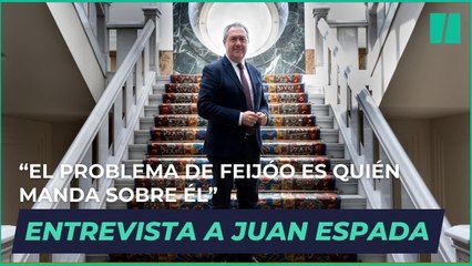 Juan Espadas: "El problema de Feijóo es quién manda sobre él"