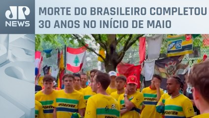 Download Video: Pilotos participam de homenagem a Ayrton Senna em Ímola, na Itália