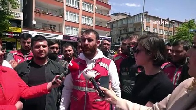 Motokuryelerden Ata Emre eylemi: Üstümüzdeki yeleklerden korkar olduk, adalet istiyoruz