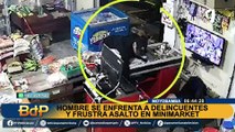 ¡Se la jugó y casi no lo cuenta!: Hombre se enfrenta a ladrones armados en Moyobamba