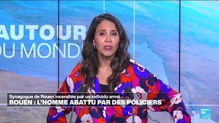 Synagogue de Rouen : un acte "antisémite" par un individu recherché, selon Gérald Darmanin