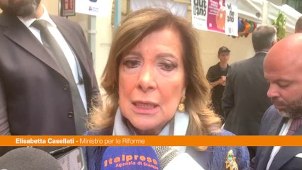 Casellati "Premierato è sui binari della Costituzione"