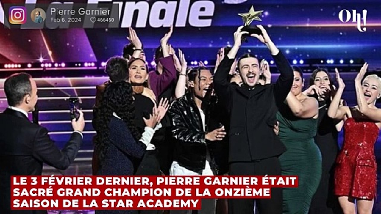 Star Academy : pourquoi Pierre n’a toujours pas reçu son gain de 100 000 euros, 3 mois après sa victoire ?