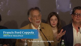 Francis Ford Coppola, tras el estreno de 'Megalópolis': 