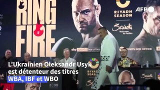 Boxe: Oleksandr Usyk face à Tyson Fury pour le titre de champion du monde poids lourds