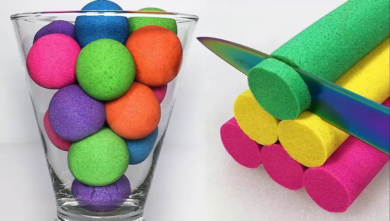 Very Satisfying and Relaxing Compilation | Kinetic Sand ASMR | Satisfying Kinetic Sand Cutting Compilation
