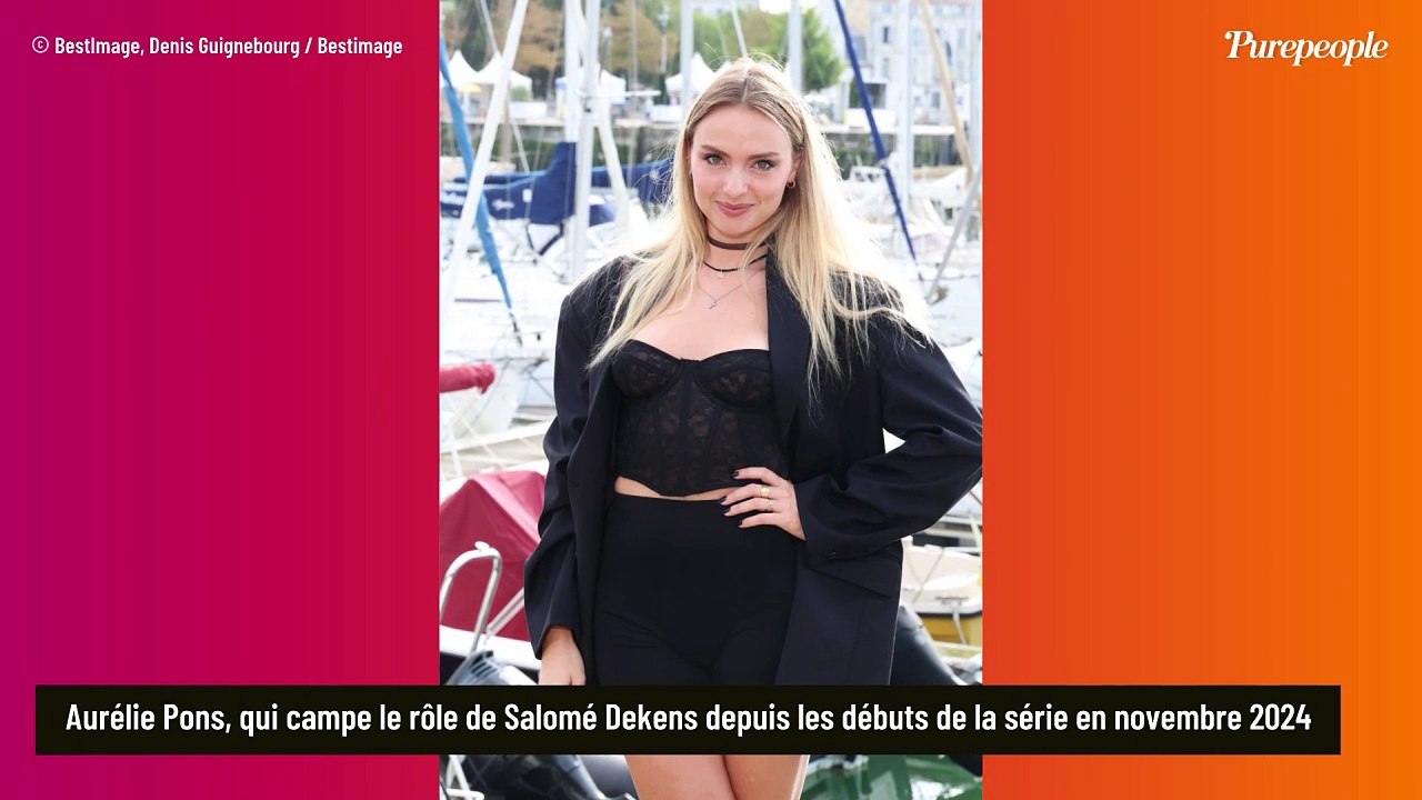 Aurélie Pons annonce son départ d'Ici tout commence : quel avenir pour son personnage Salomé Dekens sur TF1 ?