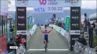 Cycling - Vuelta a Burgos Feminas 2024 - Demi Vollering wins Stage 2, Evita Muzic just behind