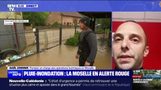 Inondations dans l'Est: 650 sapeurs-pompiers mobilisés en Moselle