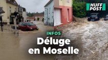 La Moselle placée en vigilance rouge doit faire face à des inondations