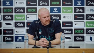 Dyche relieved for end of the season ahead of final game away to Arsenal