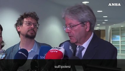 Gentiloni: "A novembre le richieste di aggiustamenti per il deficit"