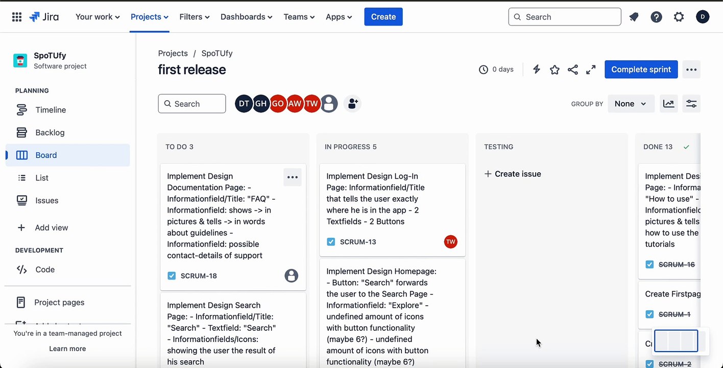 Jira ASD Group 21