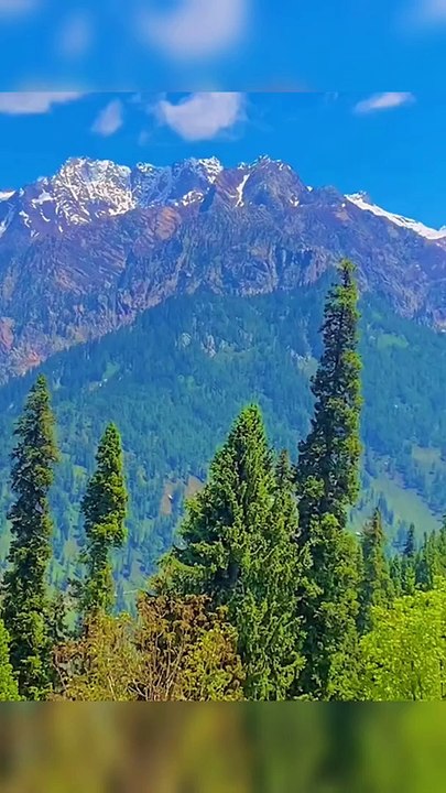 Kashmir Stunning Mountain and Village Landscape #kashmir #kashmirvalley #viral #trending #viralvideo