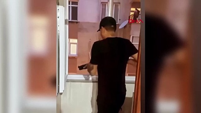 Pompalı tüfekle dehşet saçtı! Rastgele ateş edip sosyal medyada paylaştı