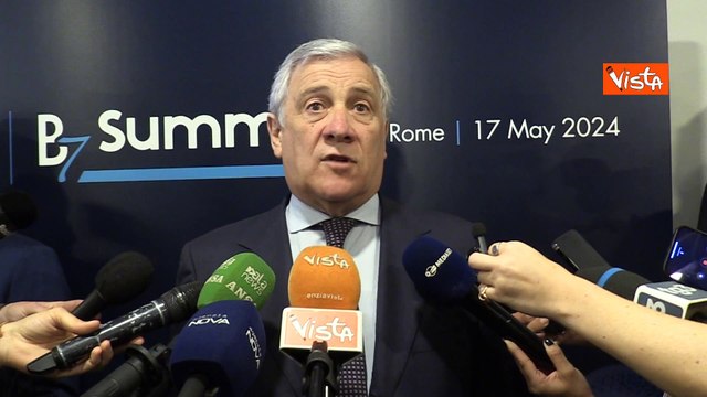 B7 Summit, Tajani: L'Italia pu? giocare un ruolo da protagonista